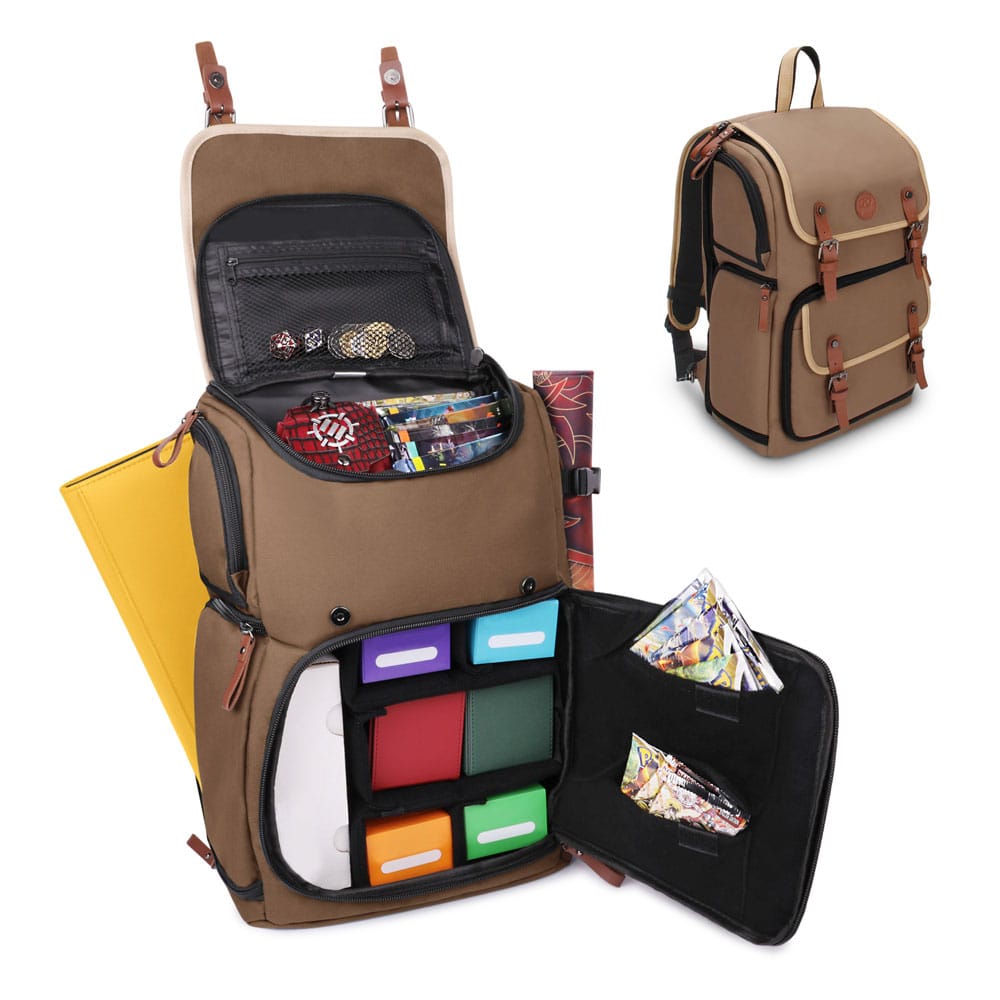[PREORDER] Enhance TCG Series Trading Card Backpack Designer Edition Tan