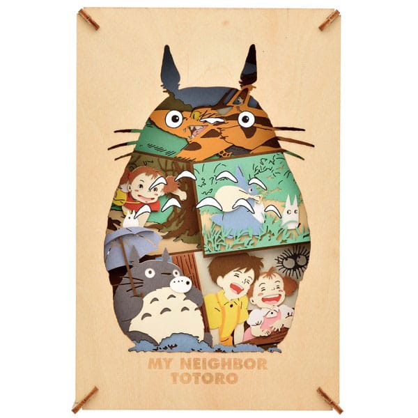 [PREORDER] MY NEIGHBOR TOTORO - Totoro - Paper Theater Wood style
