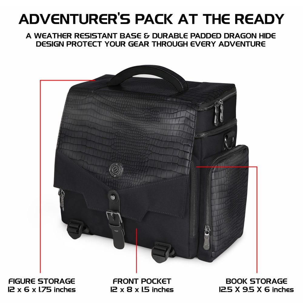 [PREORDER] Enhance Tabletop Series Collectors Edition Adventurer's Travel Bag Black