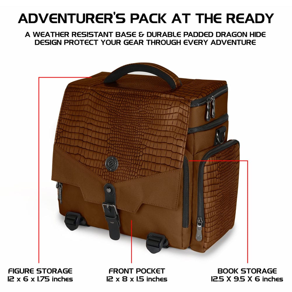 [PREORDER] Enhance Tabletop Series Collectors Edition Adventurer's Travel Bag Brown