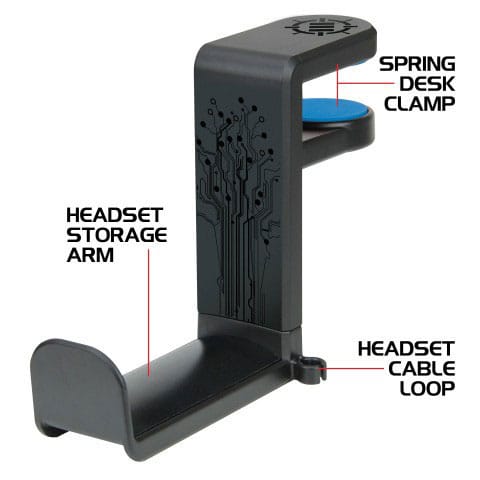 [PREORDER] Enhance Headphone Mount Black
