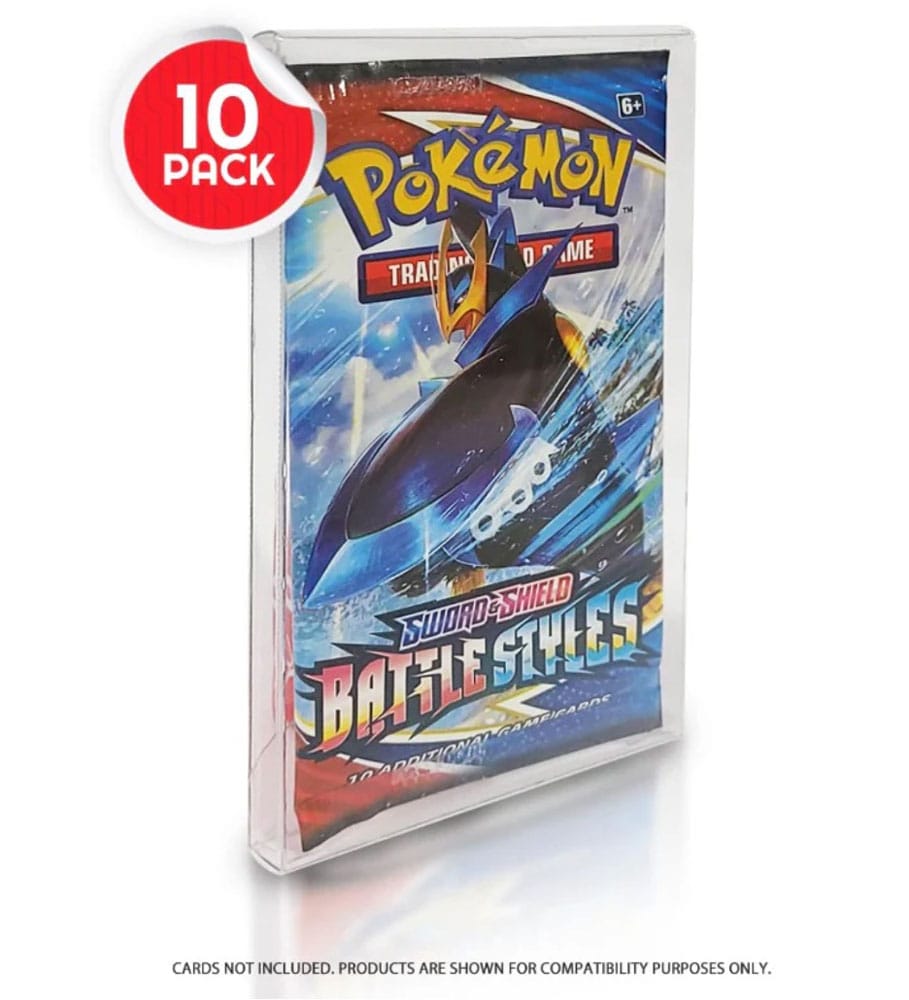 [PREORDER] PET Protectors 10-Pack for Booster, Magic, Yu-Gi-Oh Cards