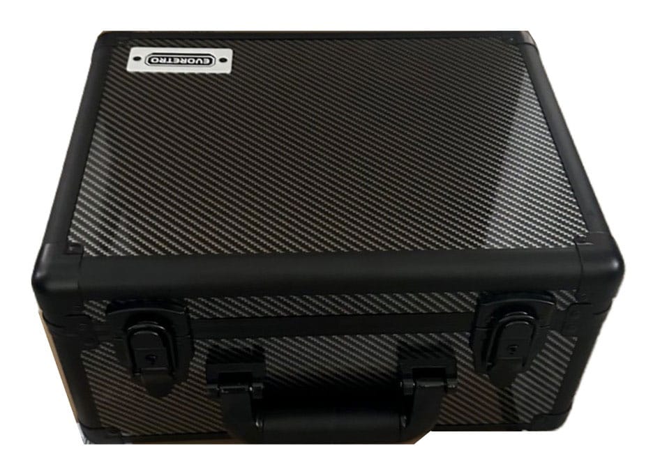 [PREORDER] EVORETRO -  Graded Card Storage Box Carbon effect for 90 Cards