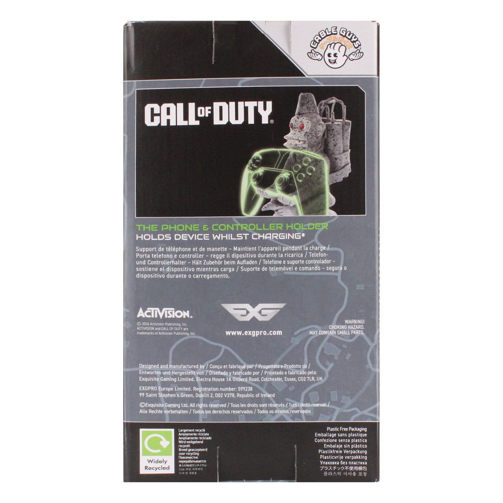[PREORDER] Call of Duty Cable Guys Charging Stand Toasted Monkey Bomb 20 cm