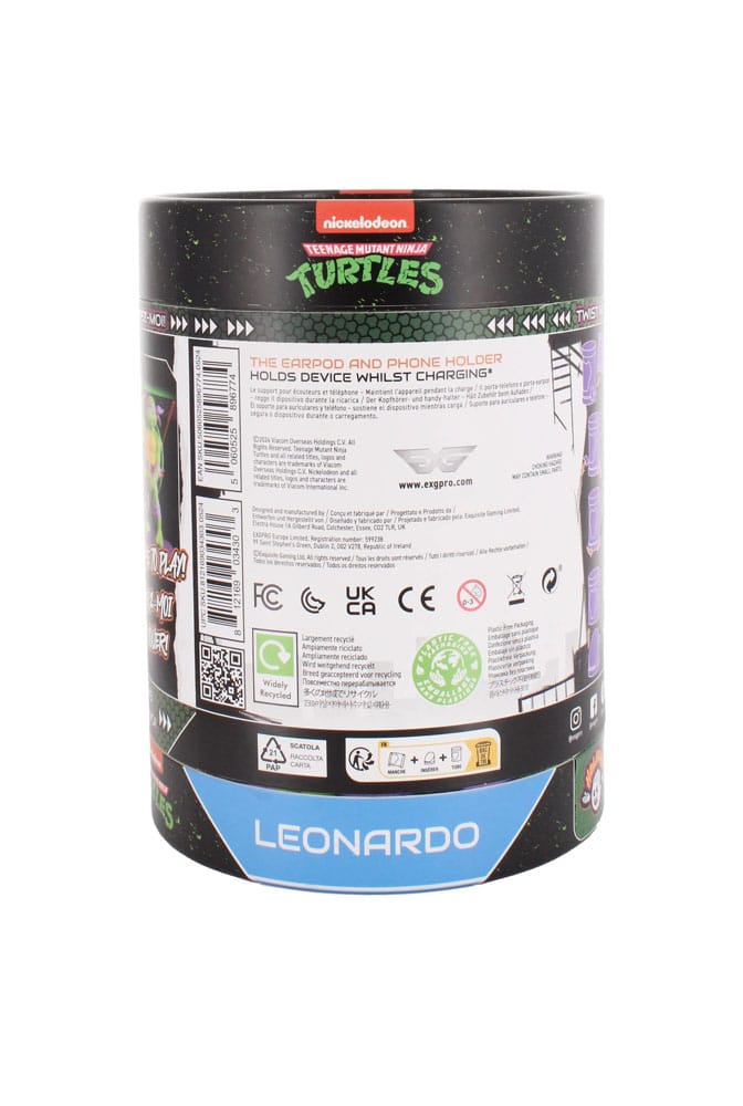 TMNT - Leonardo - Controller & Phone Support 'Holdem' - 11cm