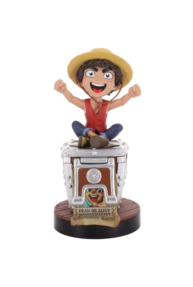 ONE PIECE NETFLIX - Luffy Wanted - Controller & Phone Support - 20cm