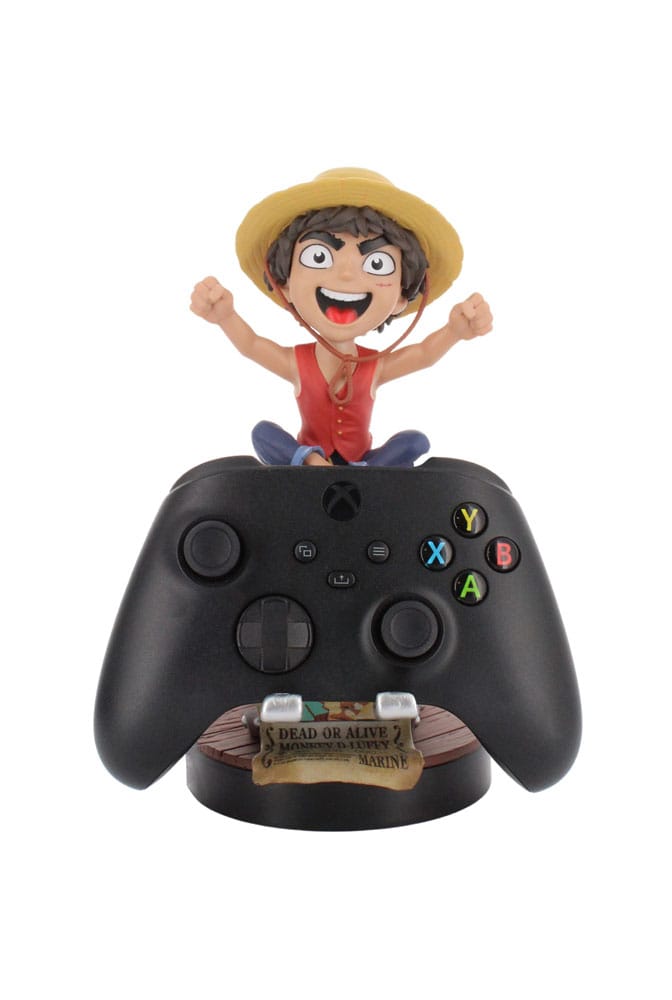 ONE PIECE NETFLIX - Luffy Wanted - Controller & Phone Support - 20cm
