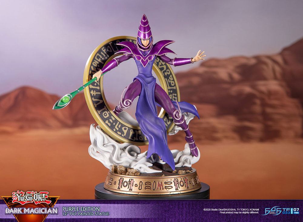 [PREORDER] Yu-Gi-Oh! PVC Statue Dark Magician Purple Version 29 cm