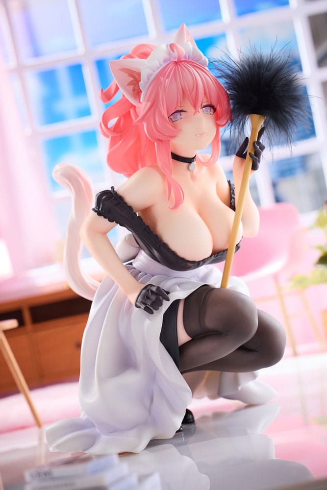 [PREORDER] Original Character PVC Statue 1/4 Cat´s Thought Maid Cat Mochan 24 cm