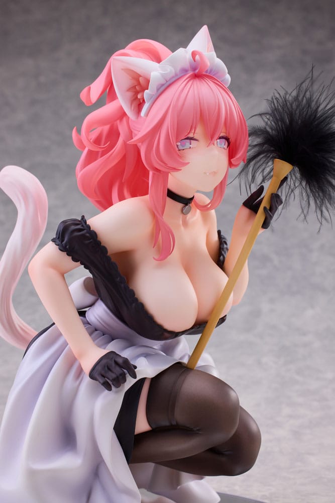 [PREORDER] Original Character PVC Statue 1/4 Cat´s Thought Maid Cat Mochan 24 cm