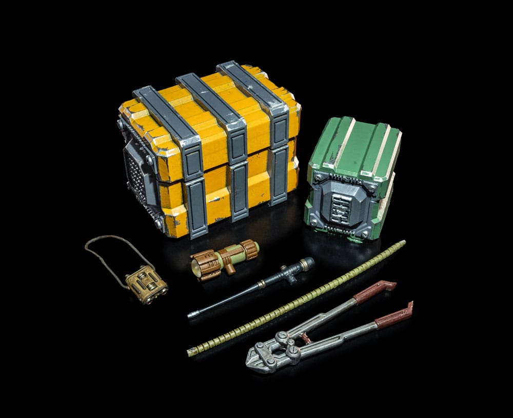 [PREORDER] Cosmic Legions: OxKrewe Book Two Harrow Zone Action Figure Accessory Wasteland Survival Set