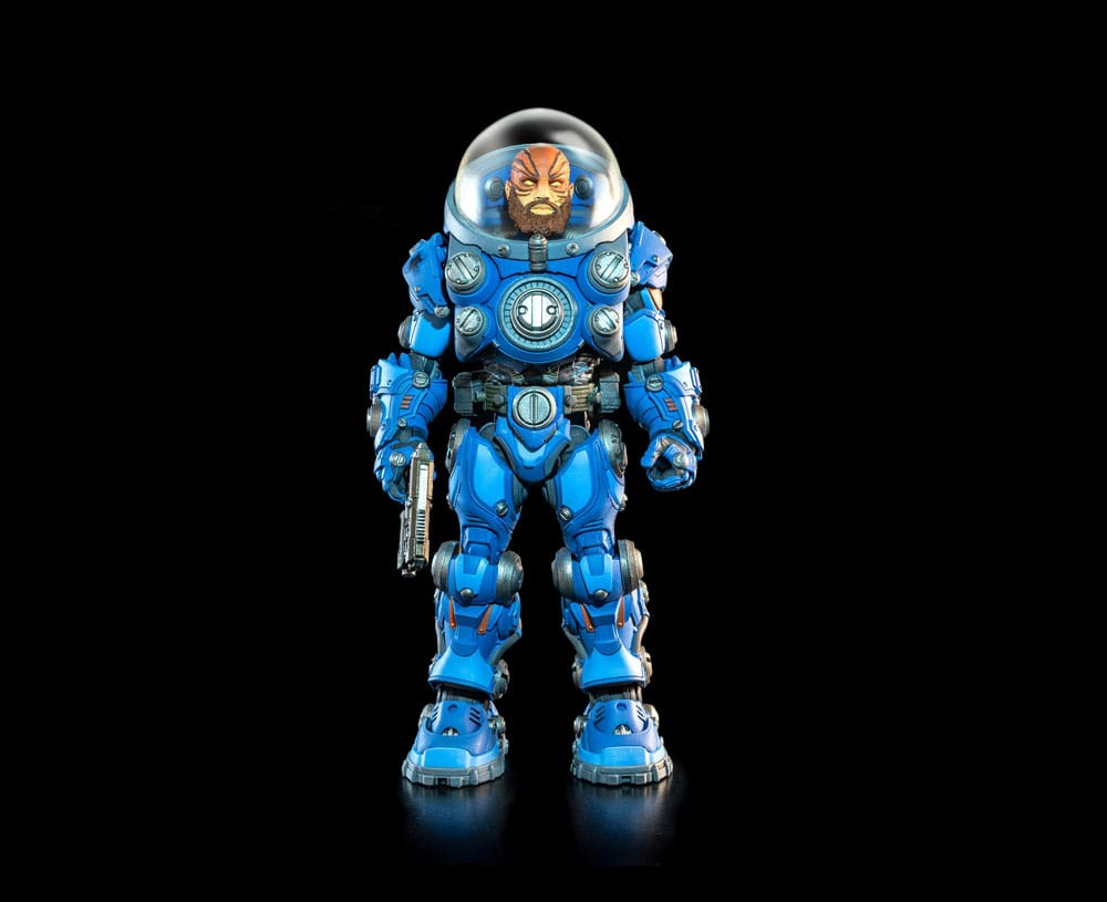 [PREORDER] Cosmic Legions: OxKrewe Book One Thraxxon Actionfigur Vellok Speer (Deluxe)