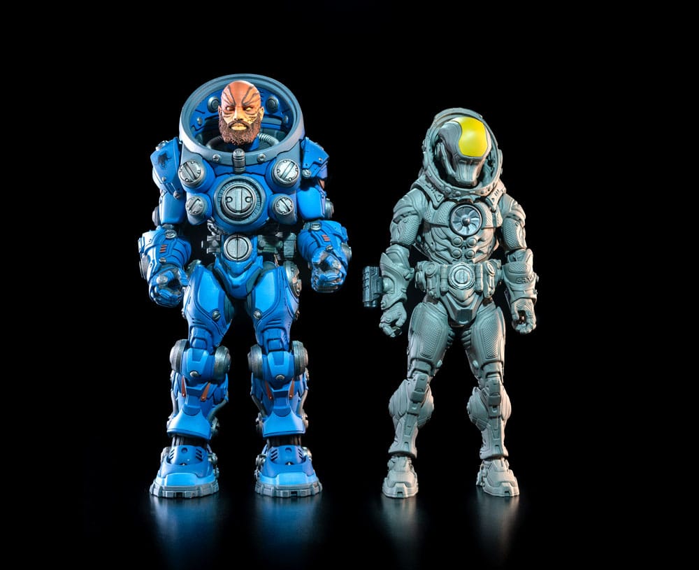 [PREORDER] Cosmic Legions: OxKrewe Book One Thraxxon Actionfigur Vellok Speer (Deluxe)