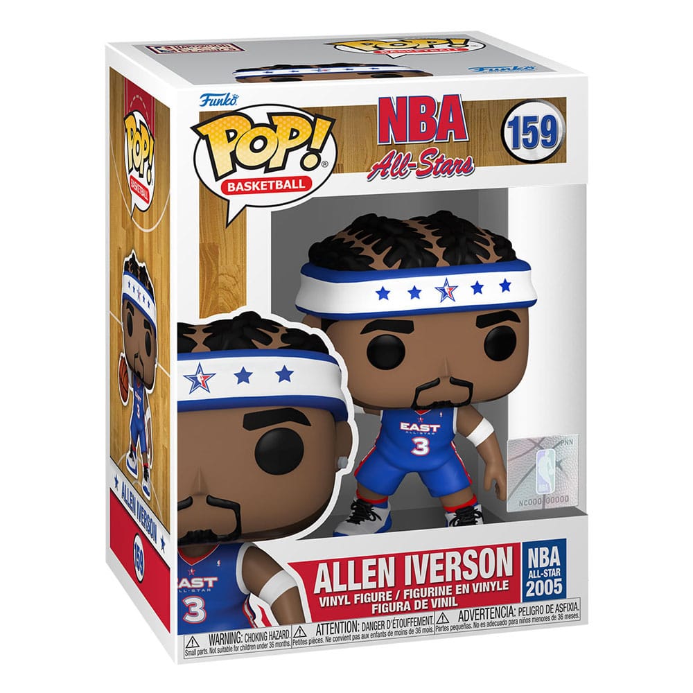[PREORDER] NBA Legends POP! Sports Vinyl Figure Allen Iverson (2005) 9 cm