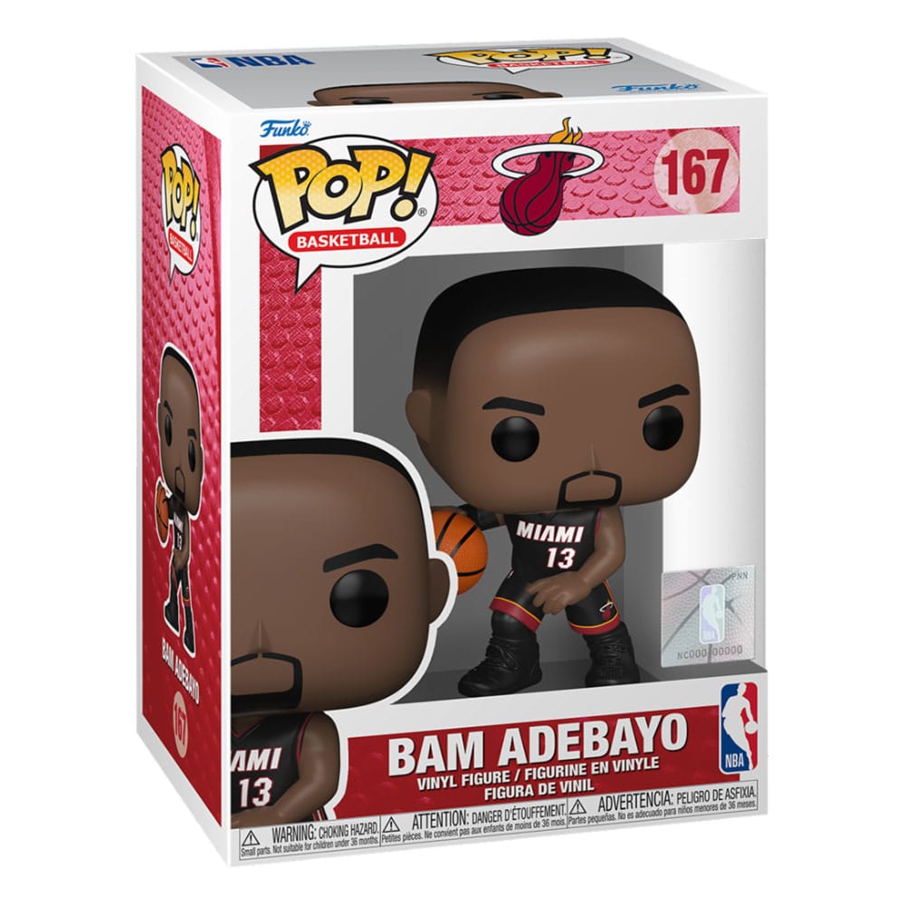 [PREORDER] NBA Legends POP! Sports Vinyl Figure Heat- Bam Adebayo 9 cm