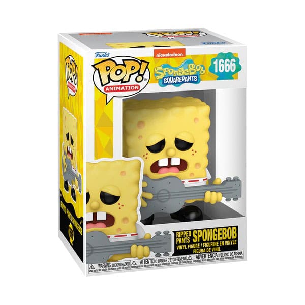 [PREORDER] SpongeBob SquarePants 25th Anniversary POP! Vinyl Figure SB w/Guitar 9 cm