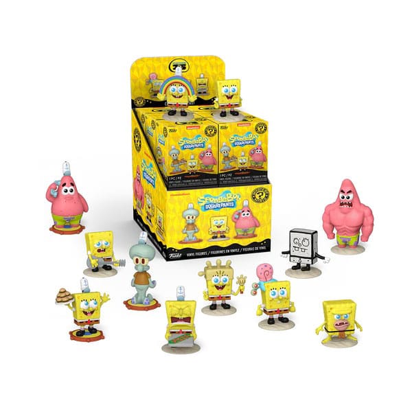 [PREORDER] SpongeBob SquarePants Mini Figures 25th Anniversary 5 cm Display (12)
