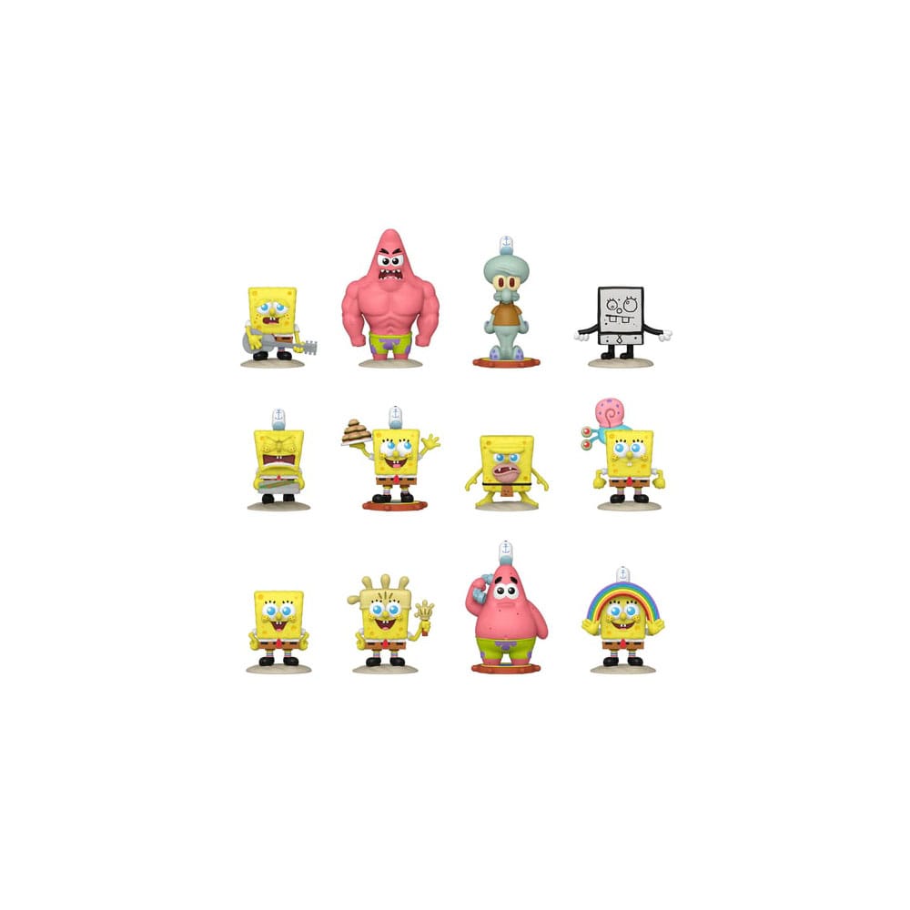 [PREORDER] SpongeBob SquarePants Mini Figures 25th Anniversary 5 cm Display (12)