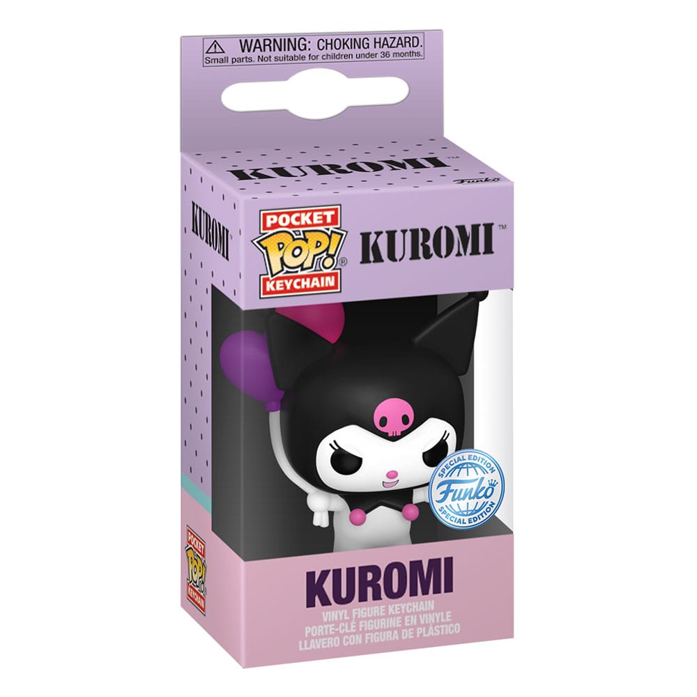 [PREORDER] Hello Kitty POP! Vinyl Keychains 4 cm Kuromi(BLN) Display (12)