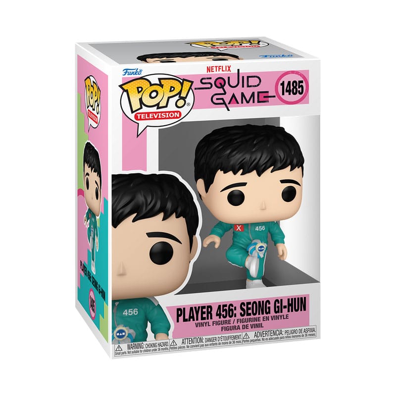 [PREORDER] Squid Game POP! Television Vinyl Figure Player 456 Seong Gi-Hun (Kicking Jegi) 9 cm