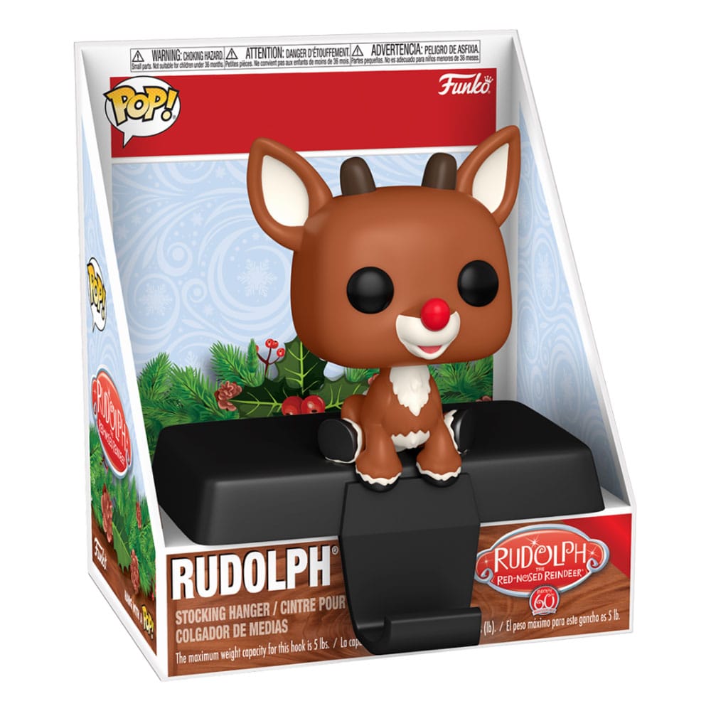 [PREORDER] Rudolph the Red-Nosed Reindeer POP! Edge-Sitter Figure Rudolph 9 cm