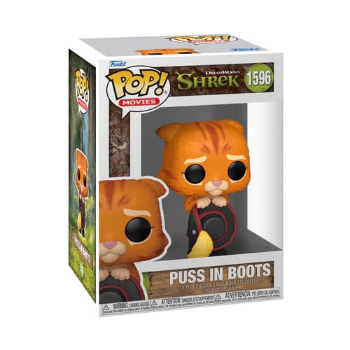 [PREORDER] Shrek POP! Movies Vinyl Figure 30th Anniversary Puss in Boots 9 cm
