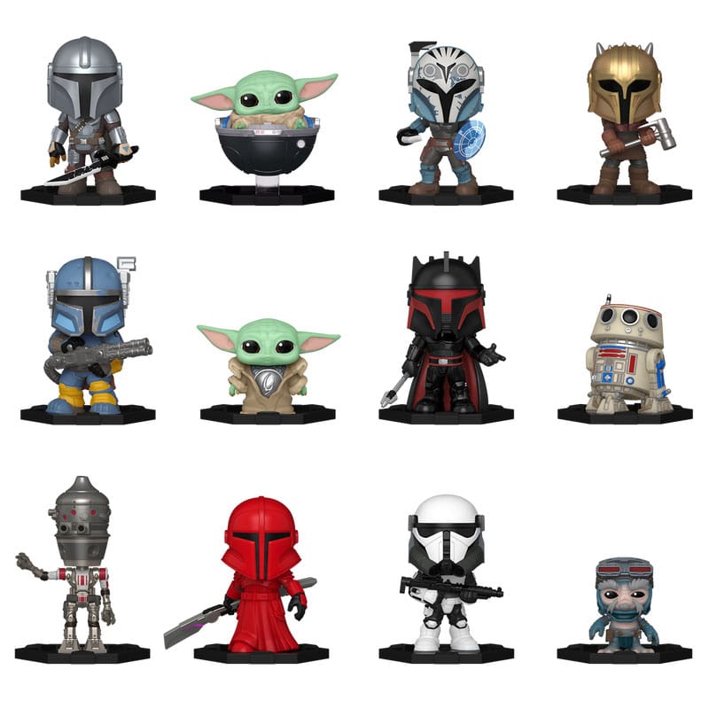 [PREORDER] Star Wars Mystery Mini Figures 5 cm The Mandalorian Display (12)