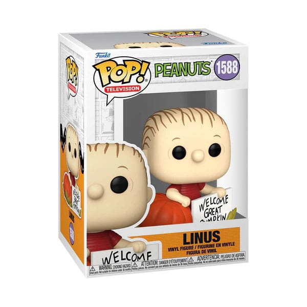 [PREORDER] It's The Great Pumpkin, Charlie Brown POP! Movies Vinyl Figure Linus 9 cm