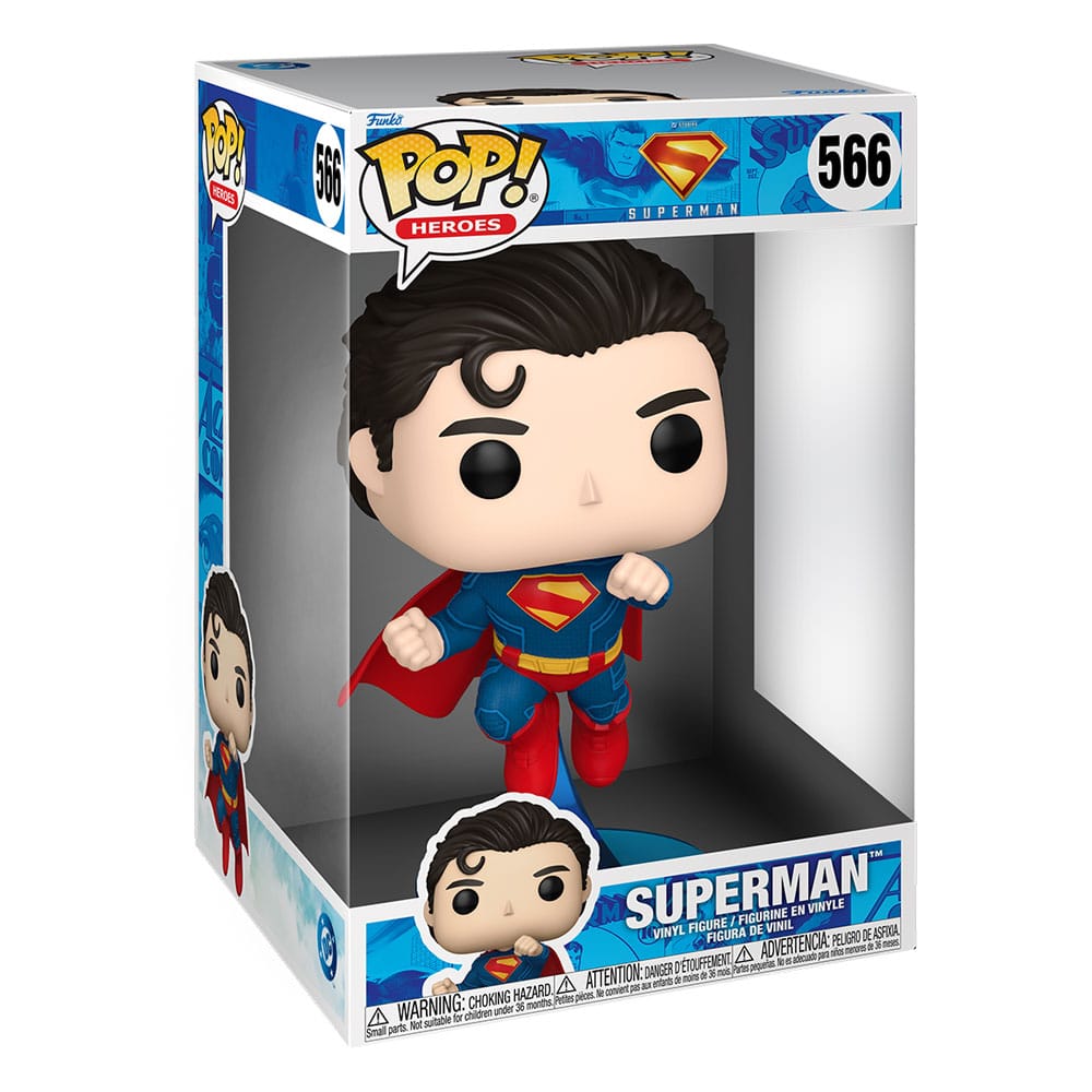 [PREORDER] Superman (2025) Super Sized Jumbo POP! Vinyl Figure Superman 25 cm