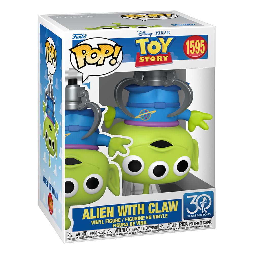 [PREORDER] Toy Story POP! Disney Vinyl Figures Alien with Claw (30th Anniversary) 9 cm