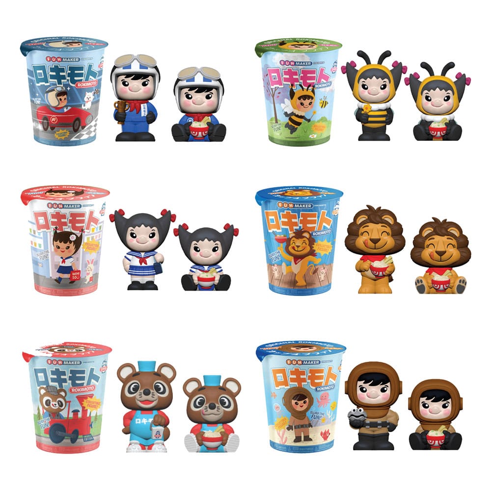 [PREORDER] Rokimoto Blind Box Figures 10 cm Wave 2 Display (12)