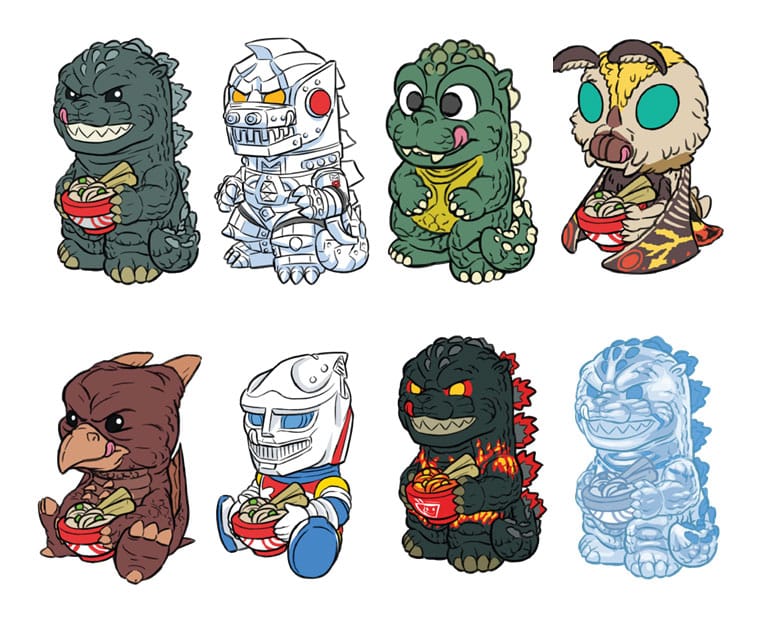 [PREORDER] Godzilla + Rokimoto Blind Box Figures 10 cm Display (12)