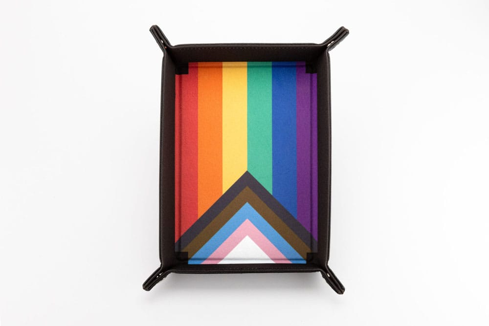 [PREORDER] FanRoll Folding Dice Tray Pride Rainbow Flag