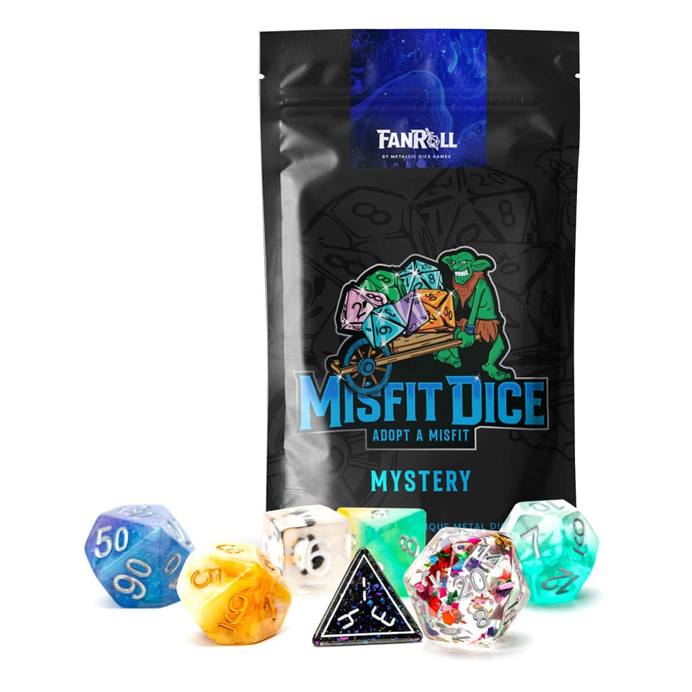[PREORDER] Misfit Dice Set Blind Bag Display Resin Assortment (12)