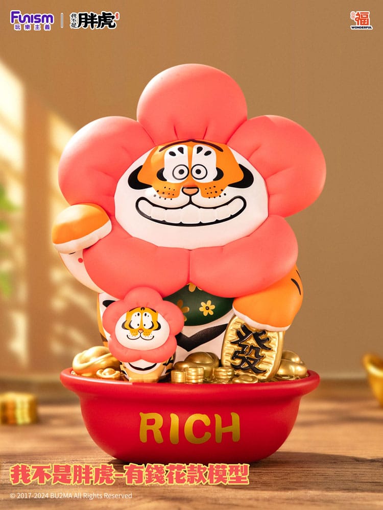 [PREORDER] I Am Not Fat Tiger Statue 1/7 Alexander the Tiger Rich Flower 20 cm