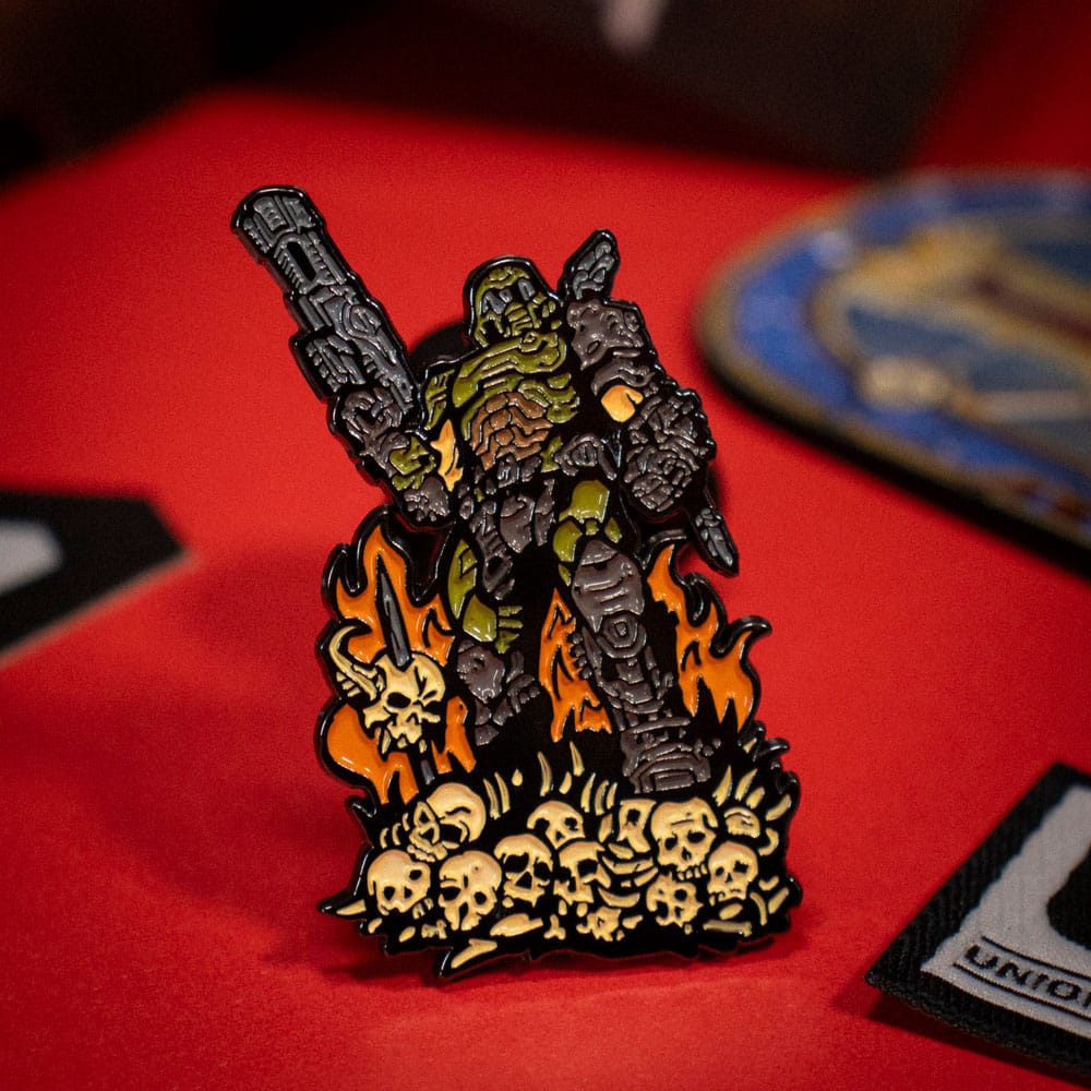 [PREORDER] Doom Eternal Pin Badge Doom Guy Limited Edition