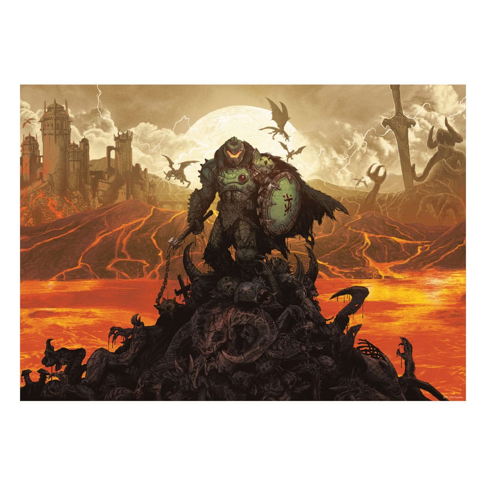 DOOM THE DARK AGES - 90 Years - Art Print - Limited Edition
