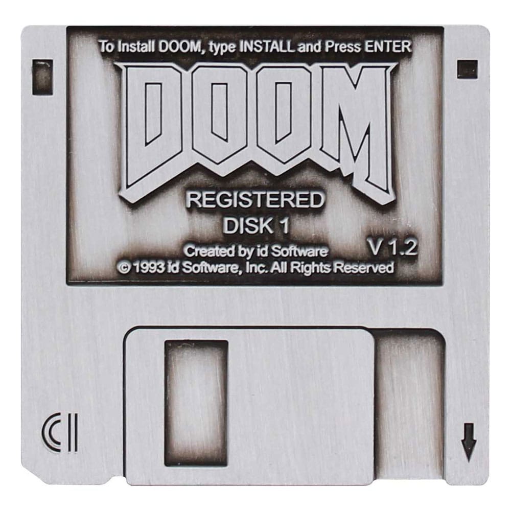 DOOM - Floppy Disk - Limited Edition Pin's