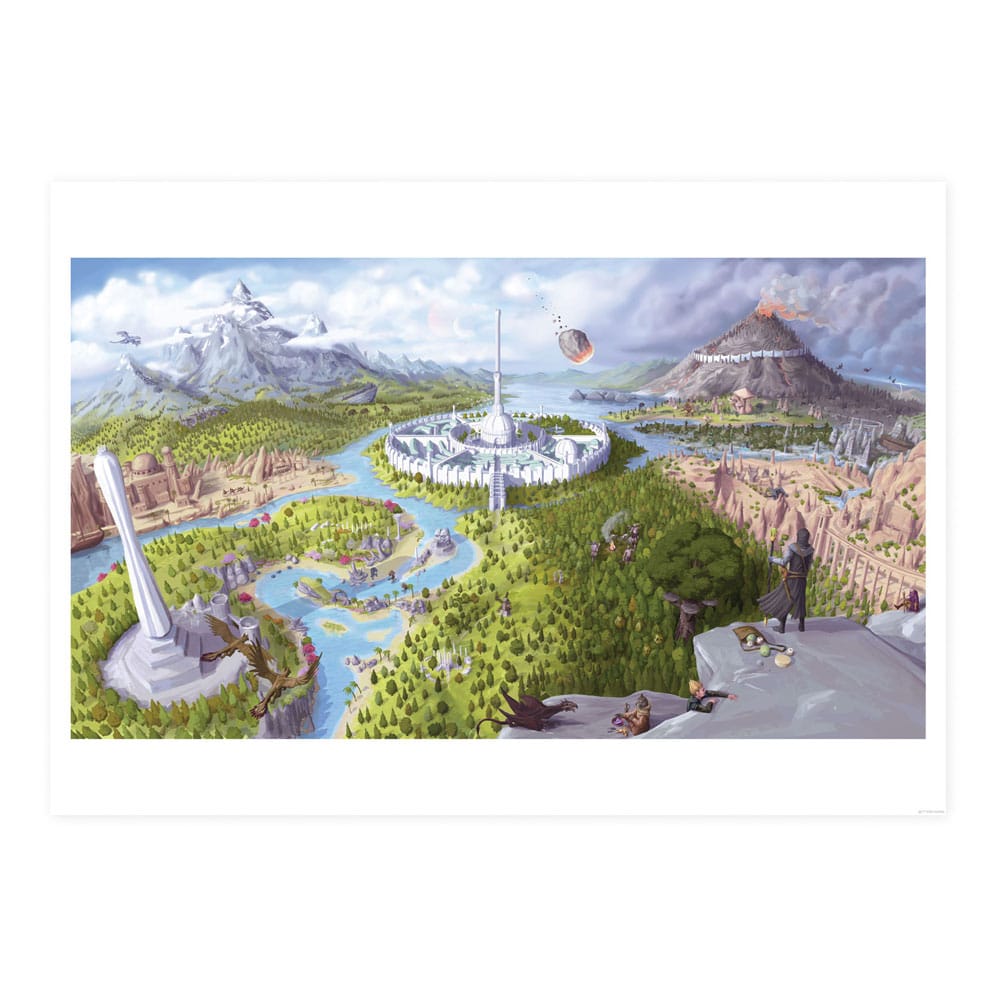 [PREORDER] THE ELDER SCROLLS OBLIVION - Imperial City -Art Print -Limited Edition