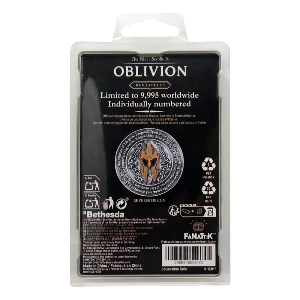 [PREORDER] THE ELDER SCROLLS OBLIVION - Imperial City - Limited Edition Coin