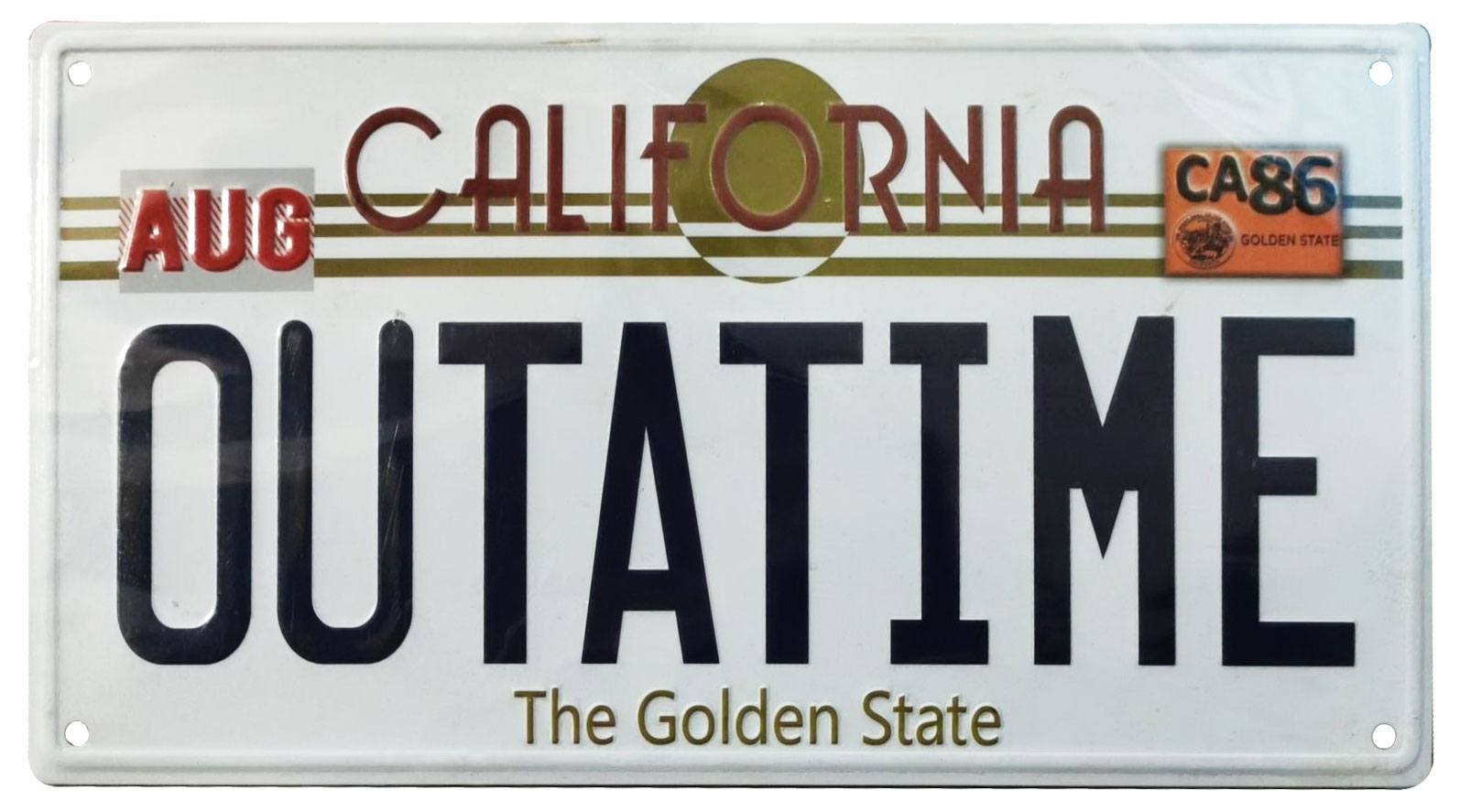 [PREORDER] BACK TO THE FUTURE - Outatime Number Plate Replica