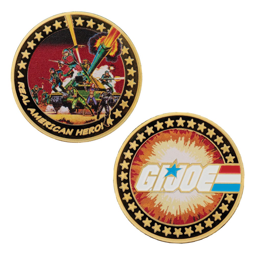 [PREORDER] G.I. JOE - 60th Anniversary - 24k Plated Gold lLimited Edition Coin