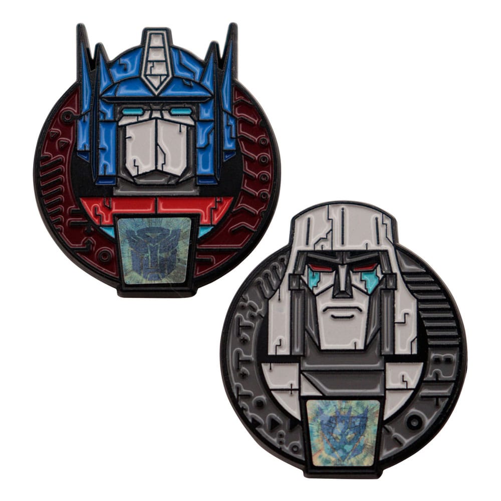 [PREORDER] Transformers Pin Badge 2-Pack 40th Anniversary