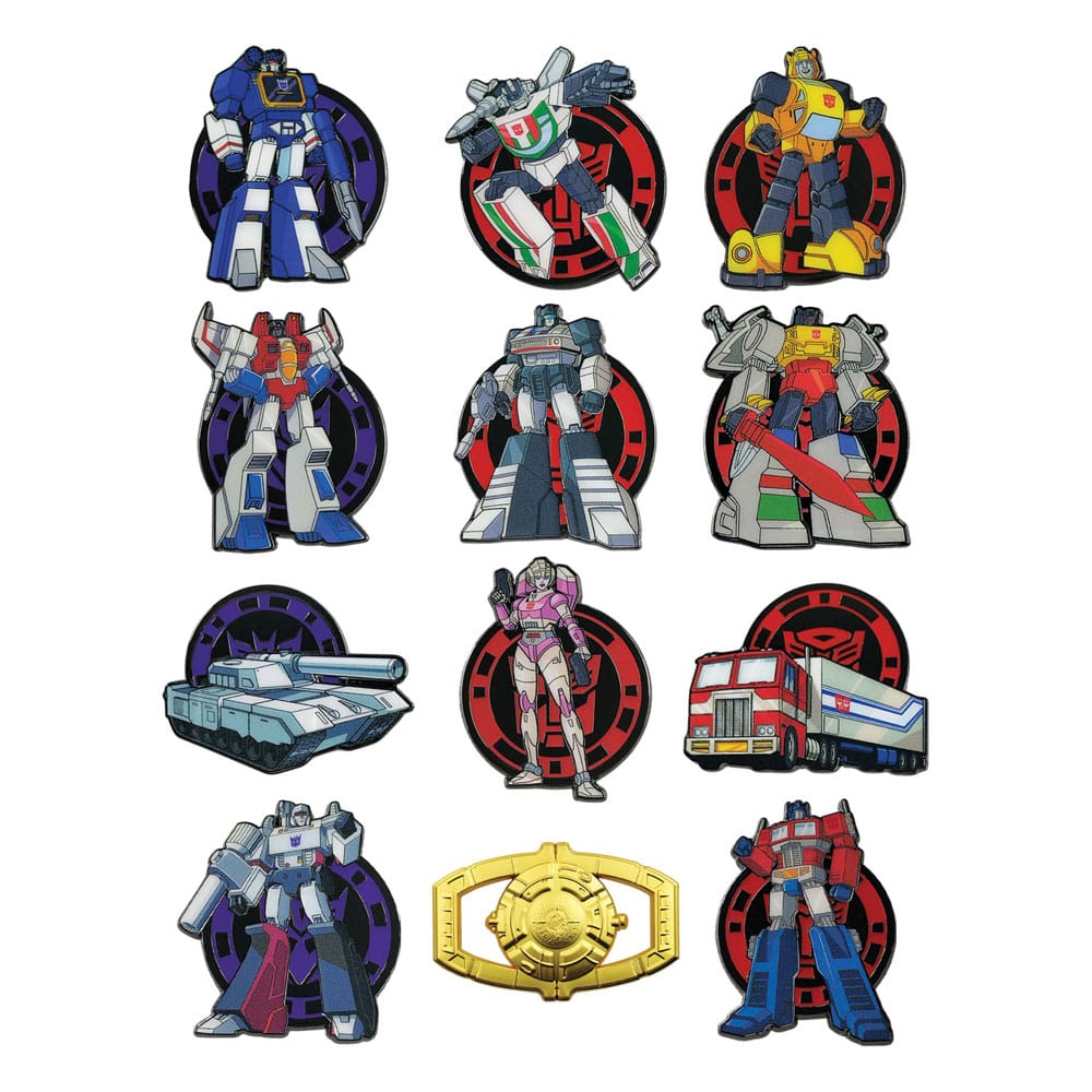 [PREORDER] Transformers Pin Badge Display Mystery Pin Badge (12)