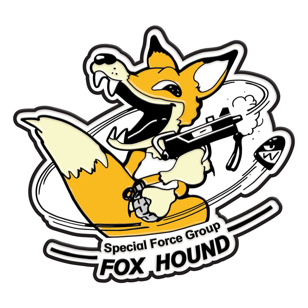 [PREORDER] Metal Gear Solid Pin Badge Foxhound Limited Edition