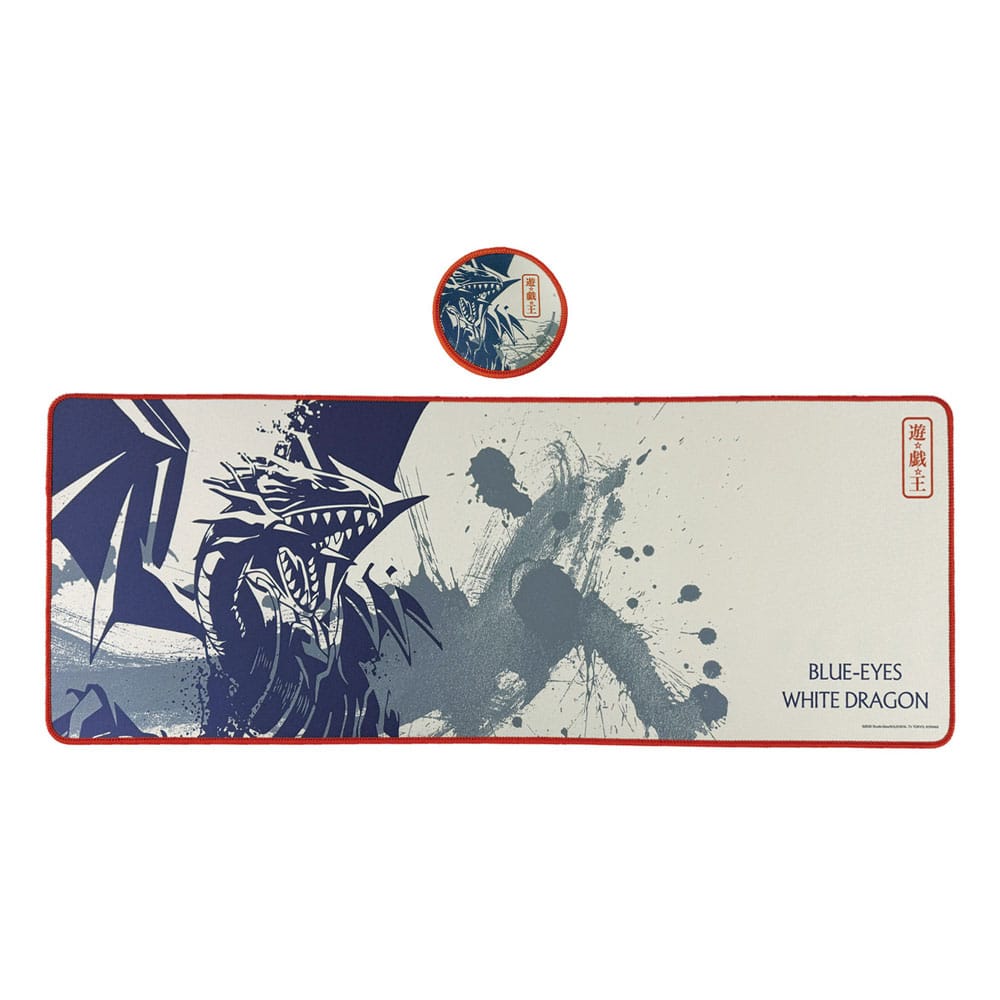 [PREORDER] YU-GI-OH  - Blue Eyes White Dragon - XL Desktop Mat + 1 Coaster