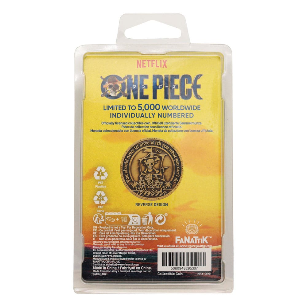 ONE PIECE NETFLIX - Limited Edition Coin