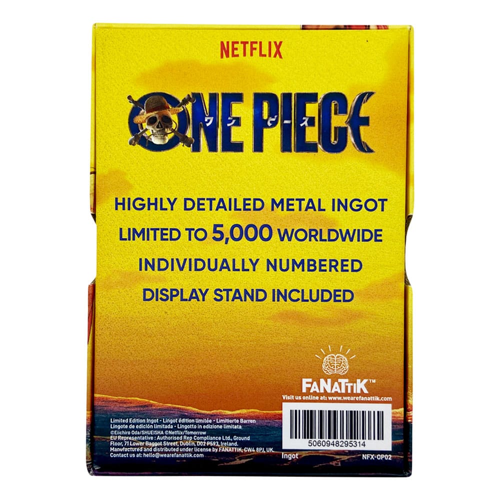 ONE PIECE NETFLIX - Wanted - Limited Edition Ingot
