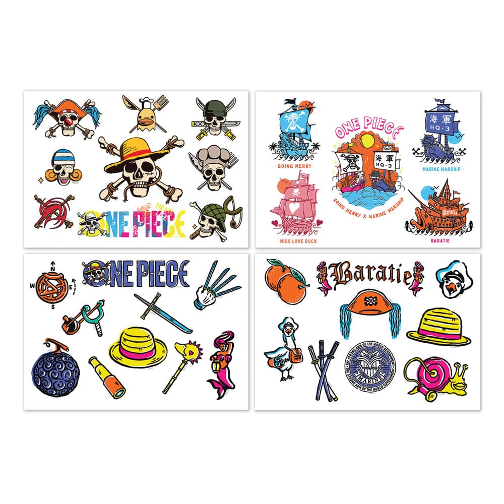 ONE PIECE NETFLIX - Gadget Decals for Device & Worspace