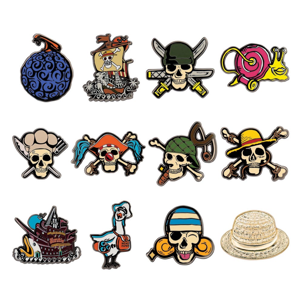 [PREORDER] ONE PIECE NETFLIX - Mystery Box of 12 Pin Badge